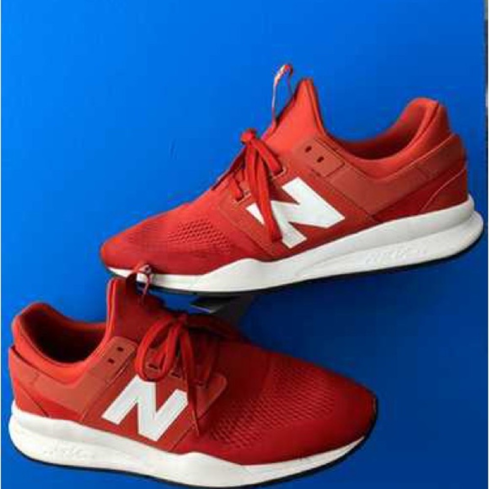 New Balance Revlite Red Sneakers 7 (Great Condition)
